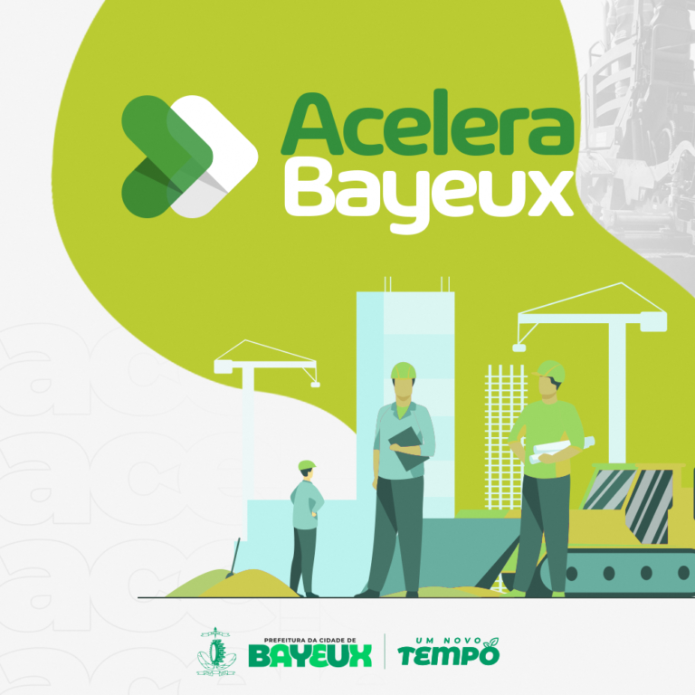 Acelera Bayeux: Prefeitura lança novo programa para intensificar as obras da cidade