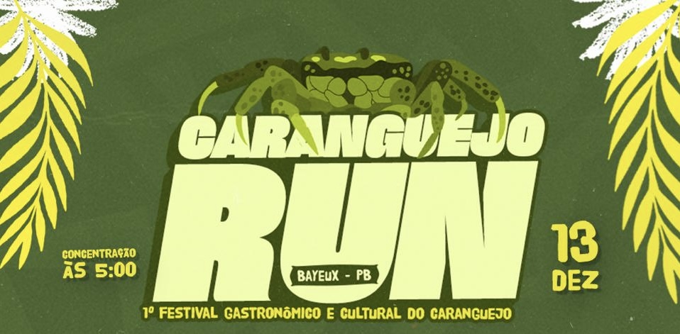Corrida do Caranguejo de Bayeux abre novas inscrições após aumento da procura