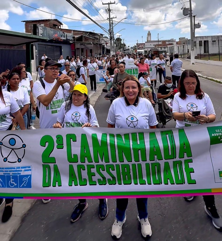 Prefeitura de Bayeux realiza 2ª caminhada pela acessibilidade com foco na inclusão