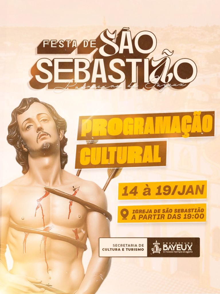Festa de São Sebastião de Bayeux terá shows de Padre Nilson e José Orlando