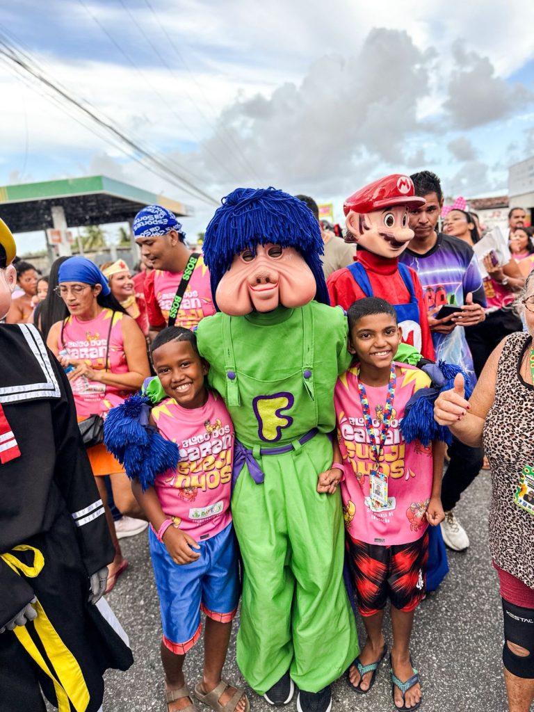 Caranguejinhos: 1º Bloco Infantil de Carnaval de Bayeux arrasta multidão e marca história no município