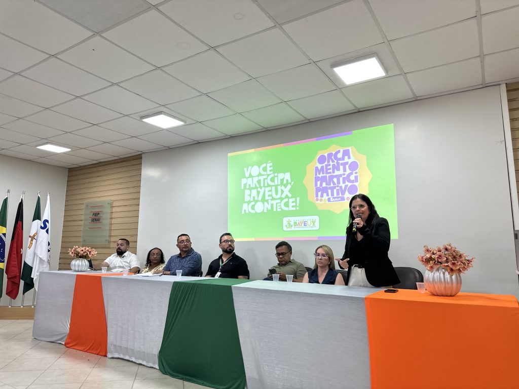 Prefeitura de Bayeux lança Orçamento Participativo e convida população a decidir prioridades para 2027