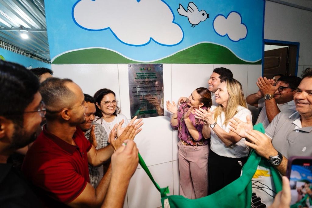 Prefeita Tacyana Leitão entrega 1ª creche municipal do Jardim Aeroporto e atende a um pedido antigo dos moradores