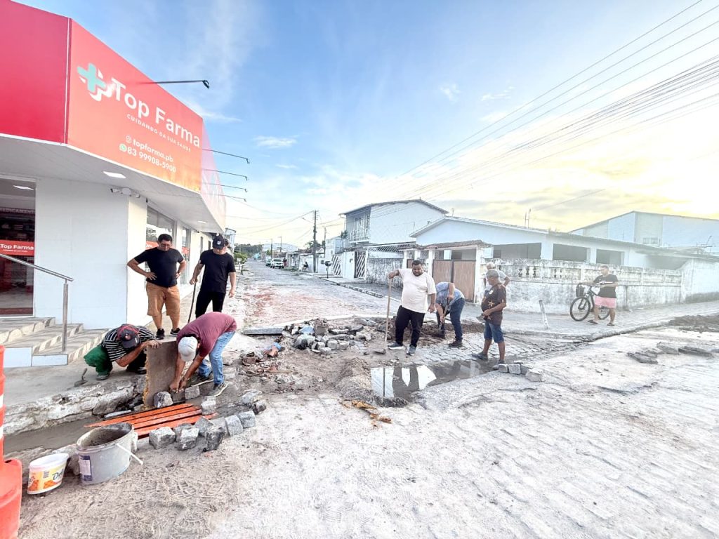 Após anos de transtornos, Prefeitura de Bayeux resolve problema de alagamento em rua da Imaculada