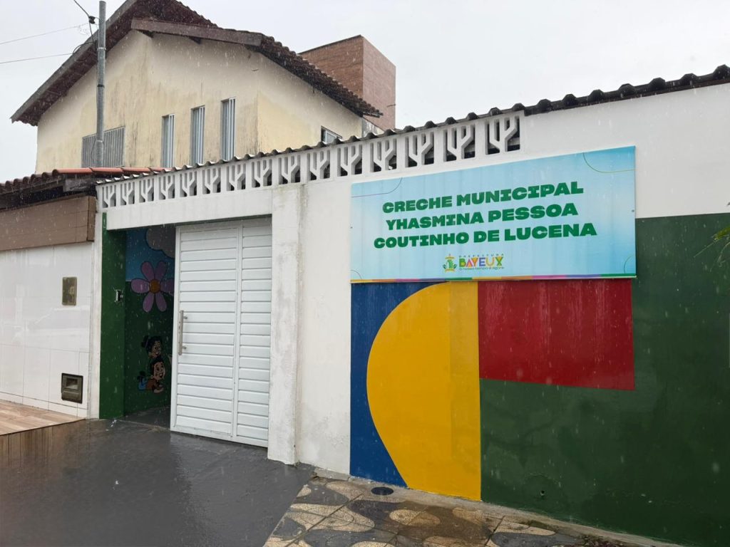 Creche Yhasmina Pessoa será reaberta nesta quinta-feira (7) após atuação da Prefeitura de Bayeux