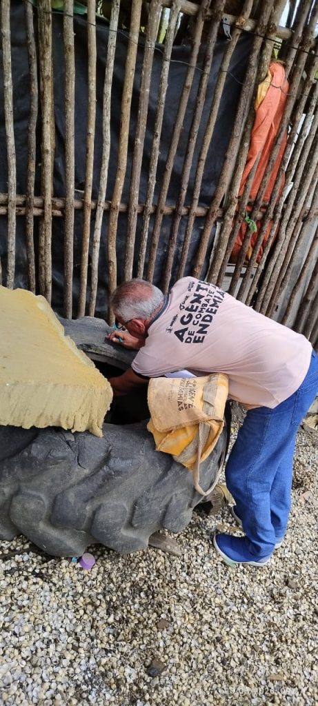 Saúde de Bayeux reforça combate à dengue com visitas domiciliares e orientação à população