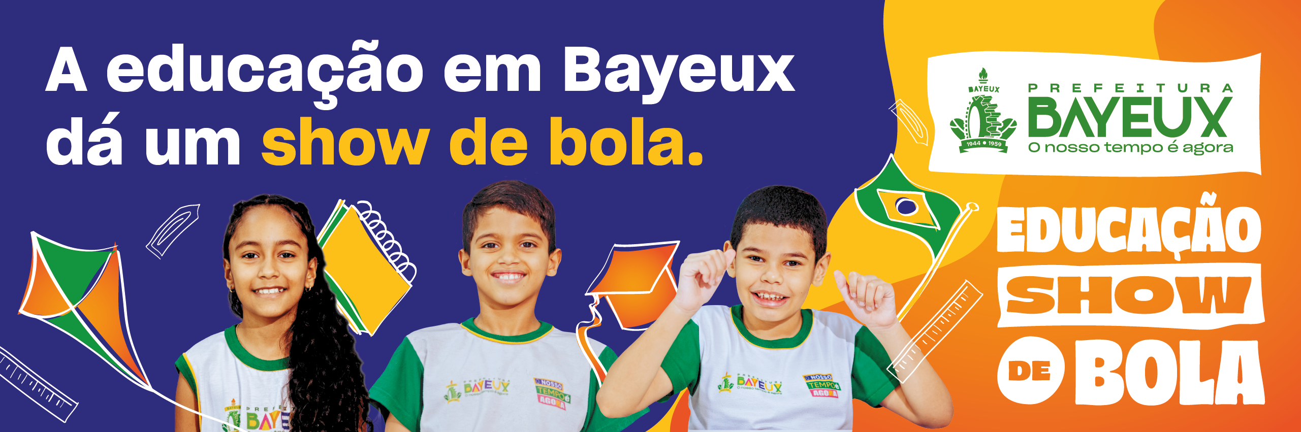 Banner educação cabecalho