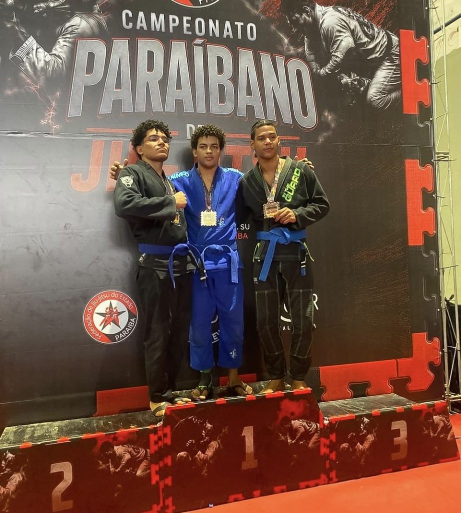 Atletas de Bayeux se destacam e conquistam medalhas em campeonato de Jiu-jitsu, em João Pessoa