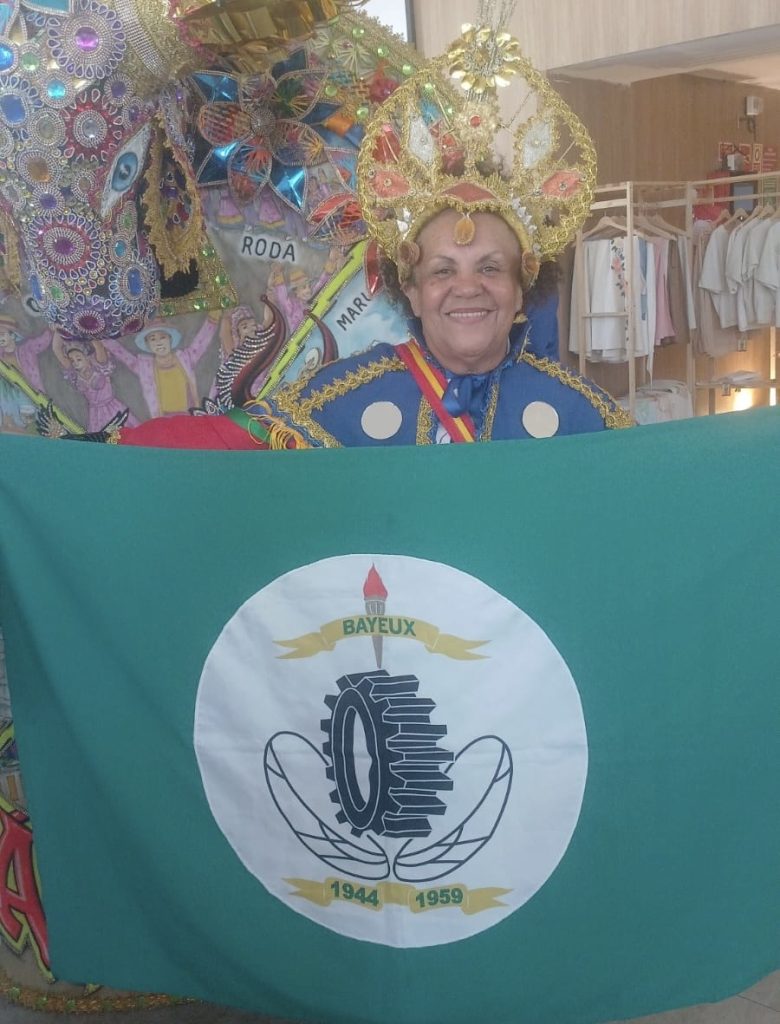 Bayeuxense recebe o título de mestra notório da cultura popular do Ministério da Cultura