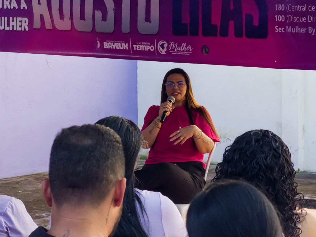 Bayeux abre Agosto Lilás com ações de conscientização e combate ao feminicídio