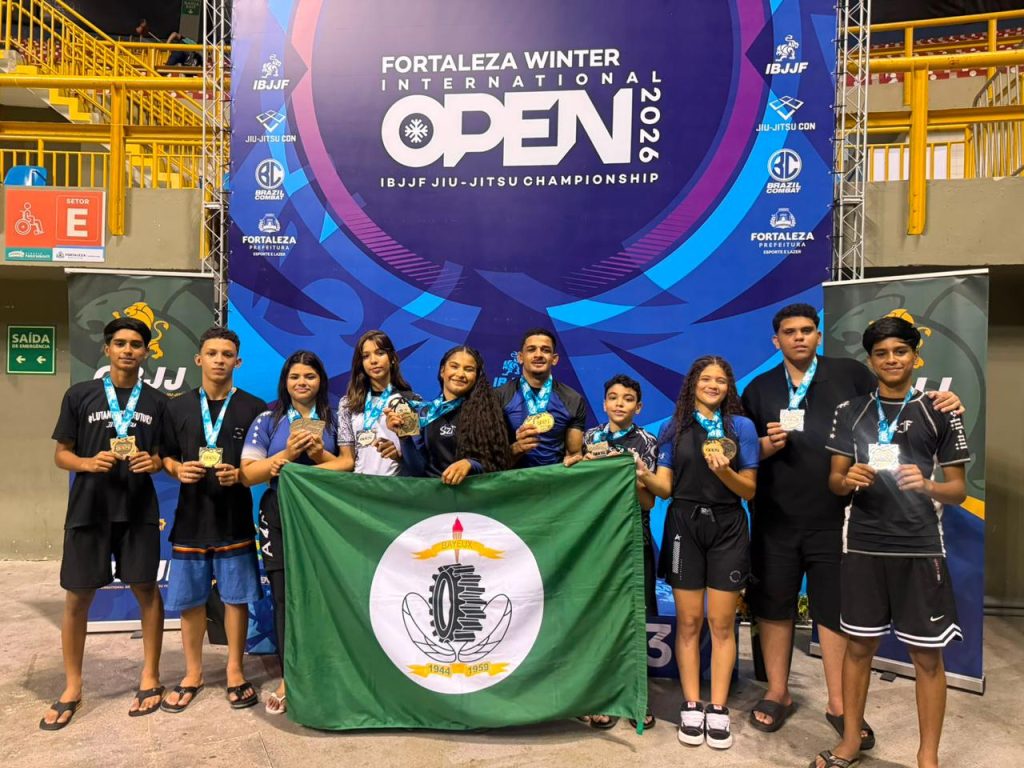 Atletas de Bayeux conquistam 16 medalhas em campeonato de jiu-jítsu em Fortaleza