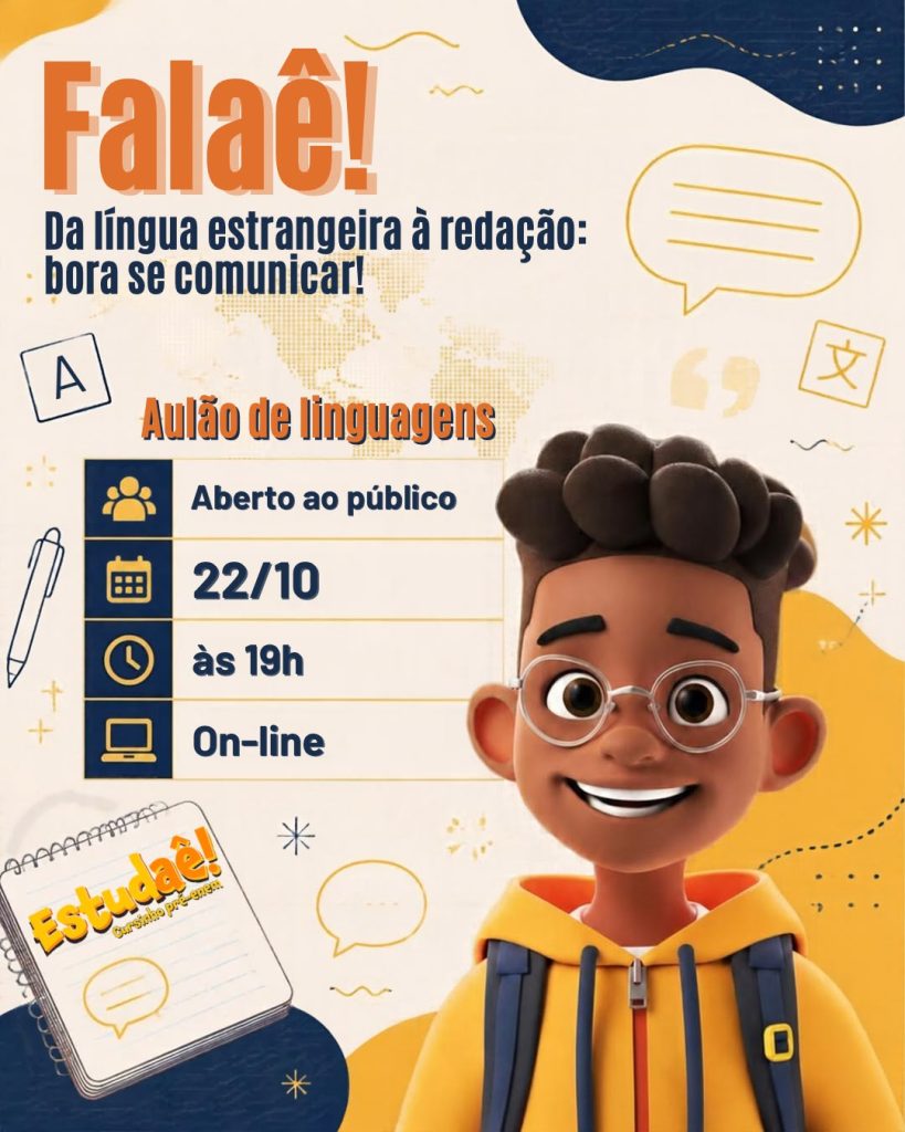 Prefeitura de Bayeux promove aulão on-line de preparação para o Enem por meio do Estudaê